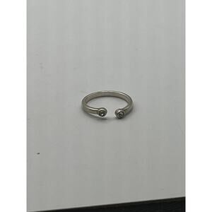 Silpada Sterling Silver CZ Toe Ring Size 4